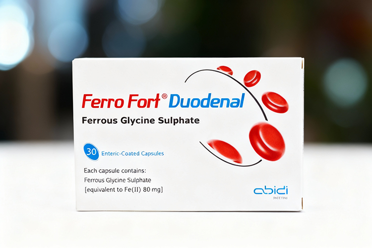 بسته‌ بندی کپسول فروفورت دئودنال برای درمان کم‌ خونی